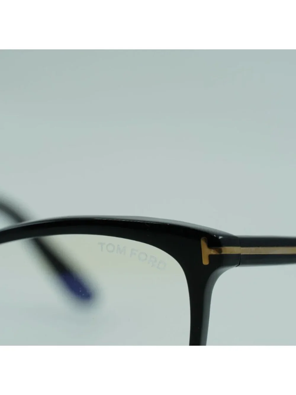 Tom Ford FT5690-B 001 Cat Eye Eyeglasses 55mm - Black / Havana Clip-on